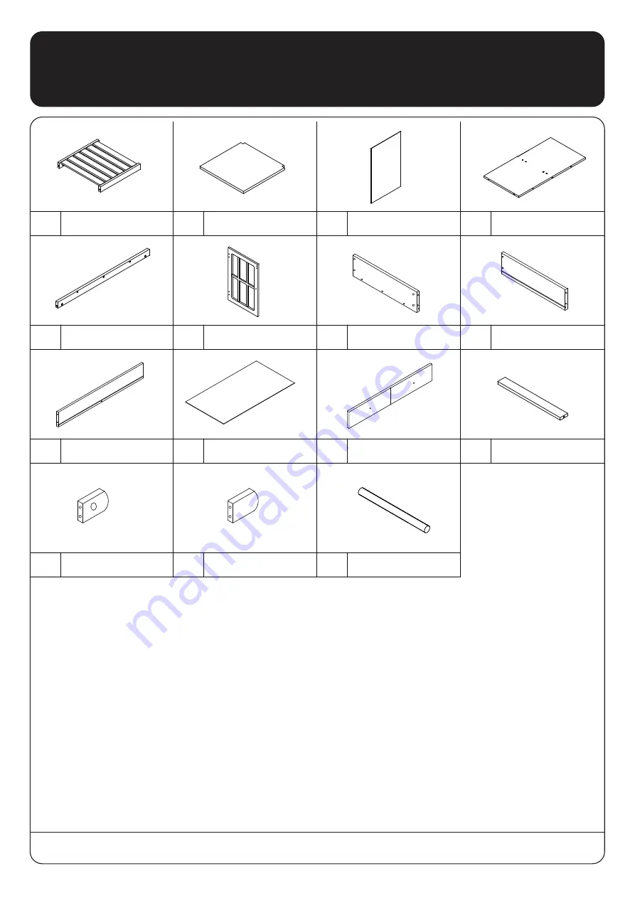 Meubilair Montauk 102146-02VGR Manual Download Page 5