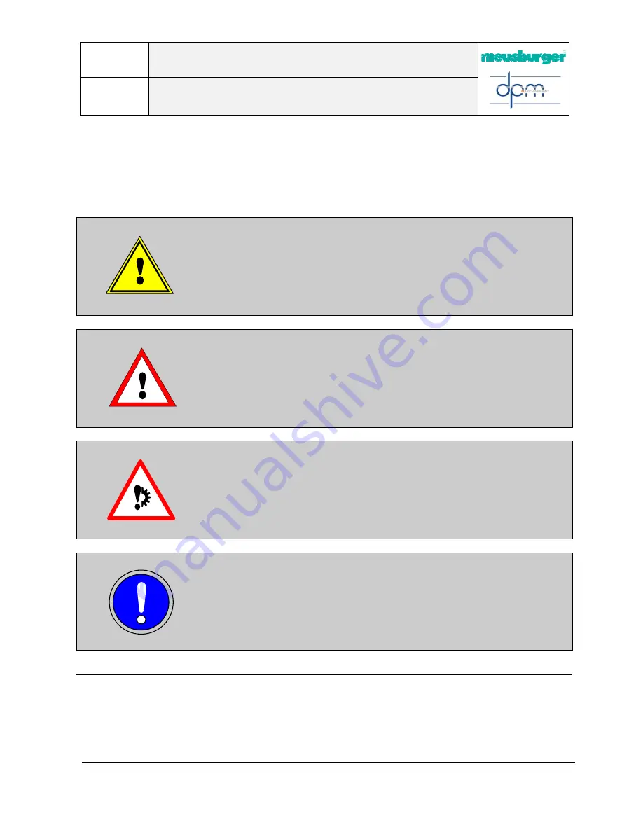 Meusburger GMT 6000 Operating Manual Download Page 6