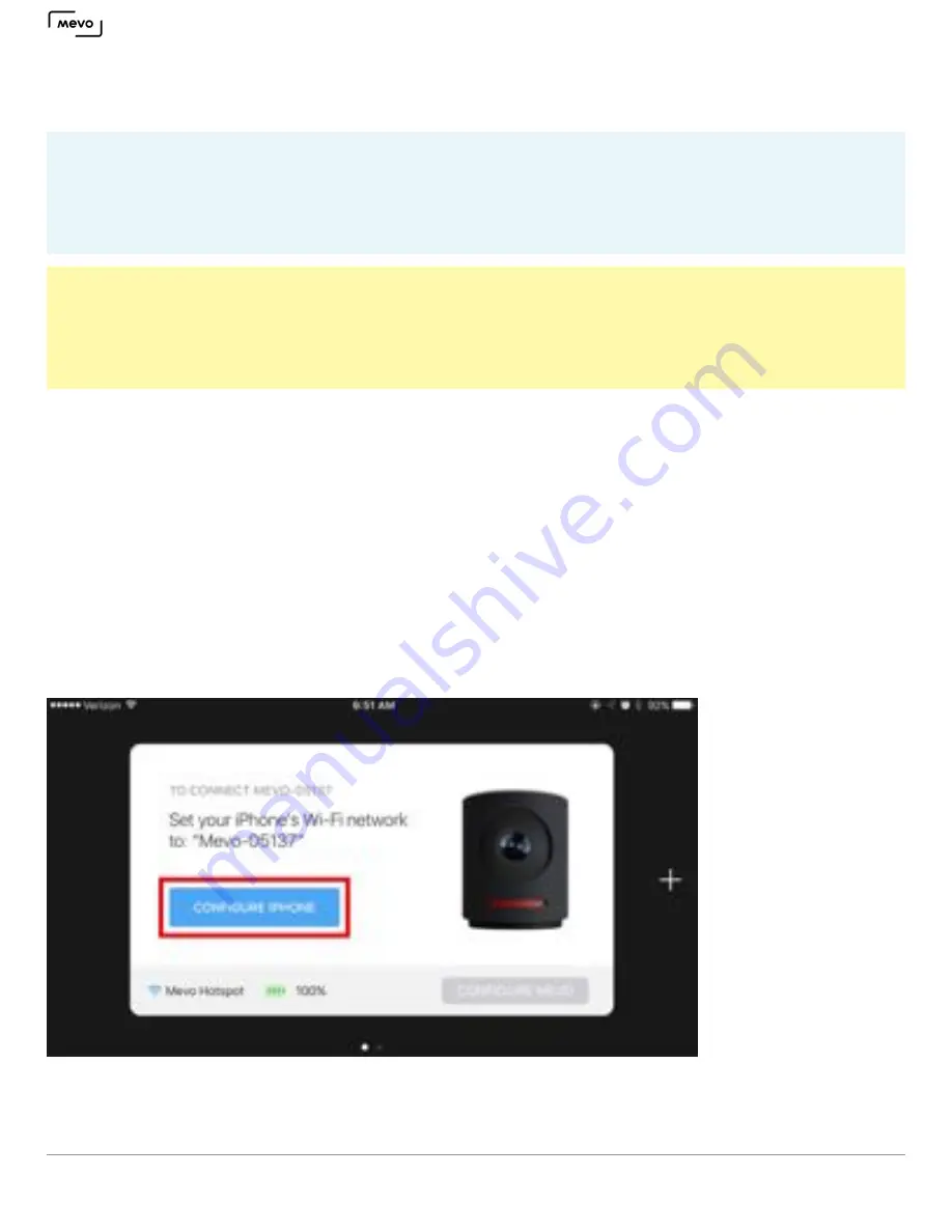 Mevo B01G6BIN8C Get Started Download Page 26