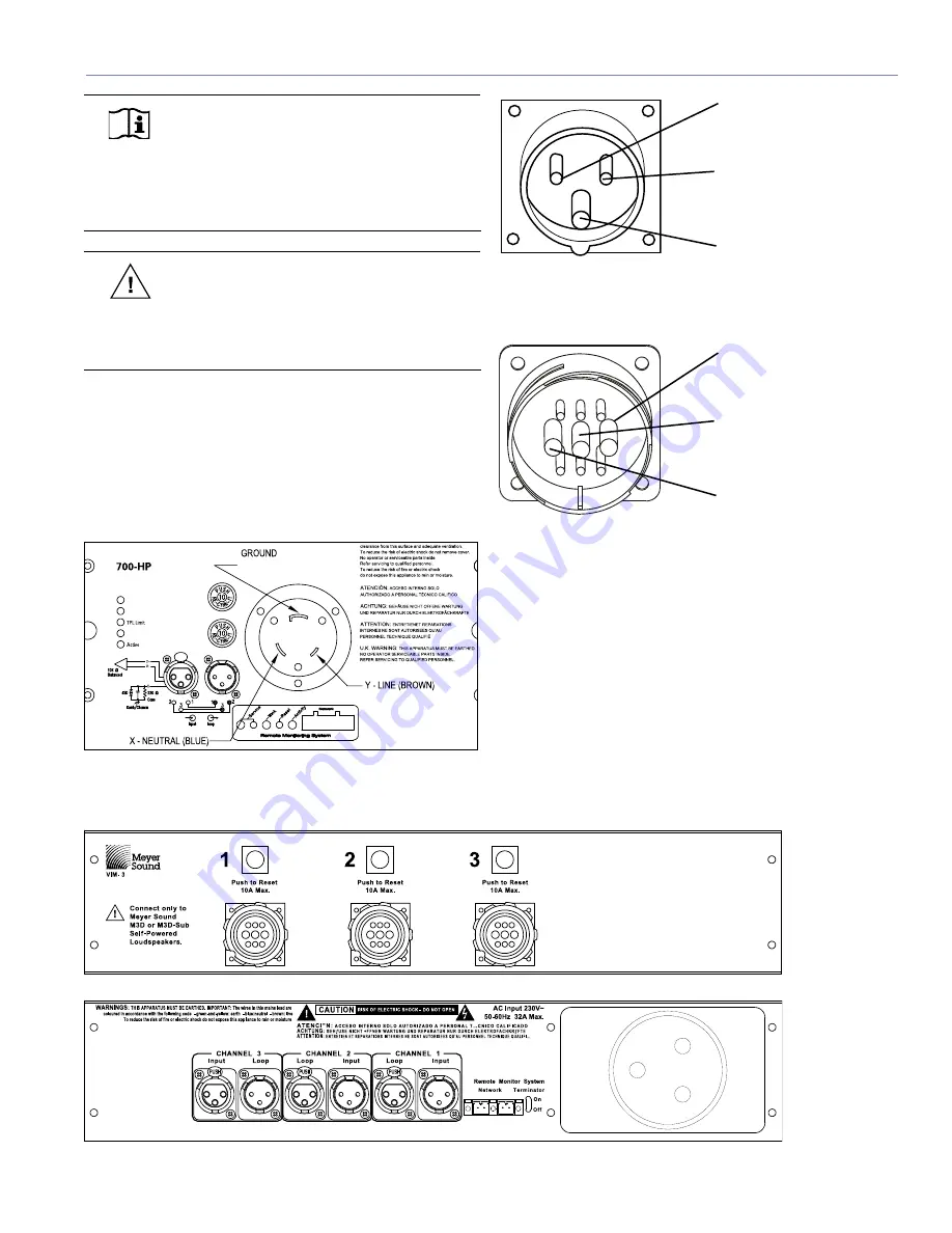 Meyer Sound 700-HP Operating Instructions Manual Download Page 13