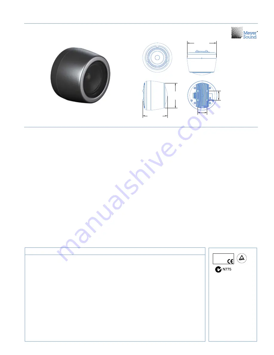 Meyer Sound Stella-4 Constellation Скачать руководство пользователя страница 1