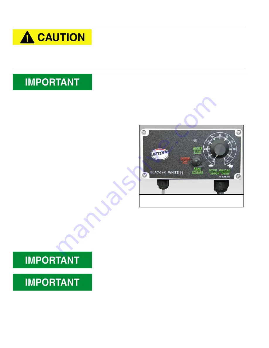 Meyer Boss 8200 RT Owner/Operator’S Manual & Parts Book Download Page 32