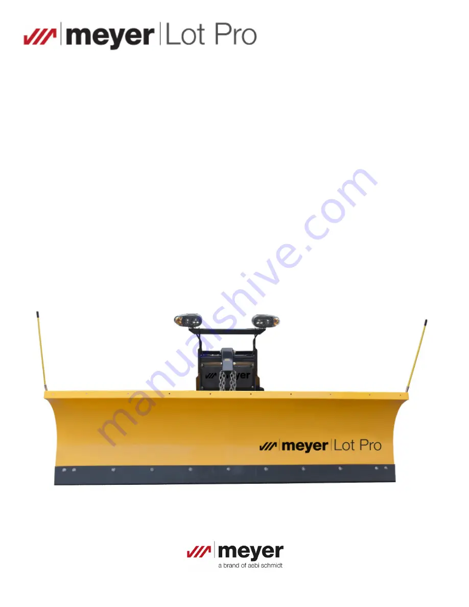 Meyer Lot Pro 41760 Скачать руководство пользователя страница 1