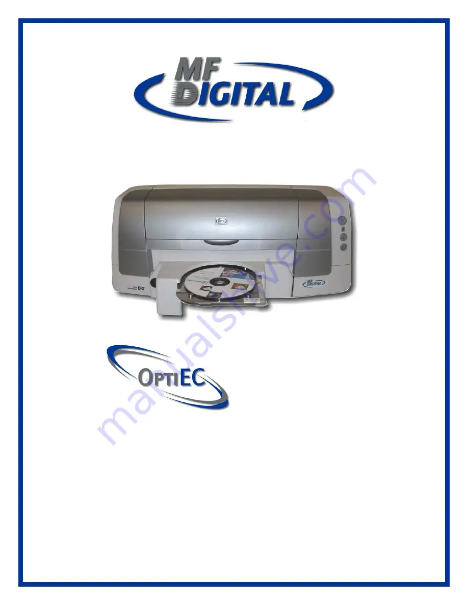 MF DIGITAL OptiEC OptiPrinter Operating & Maintenance Manual Download Page 1