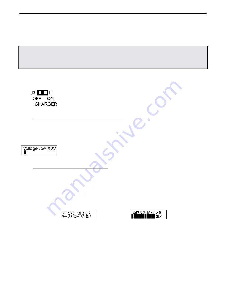 MFJ MFJ-269 Instruction Manual Download Page 7