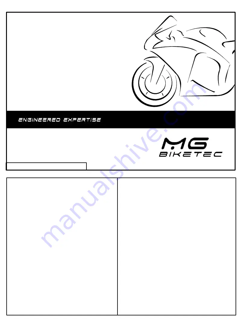 MG Biketec AS641 Скачать руководство пользователя страница 1