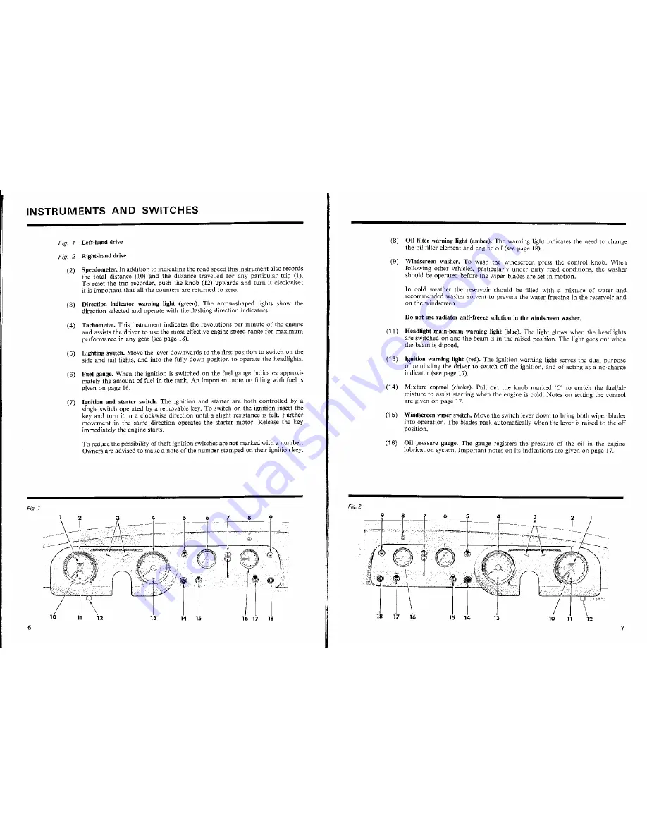 MG 1967 Midget Mark III Handbook Download Page 5