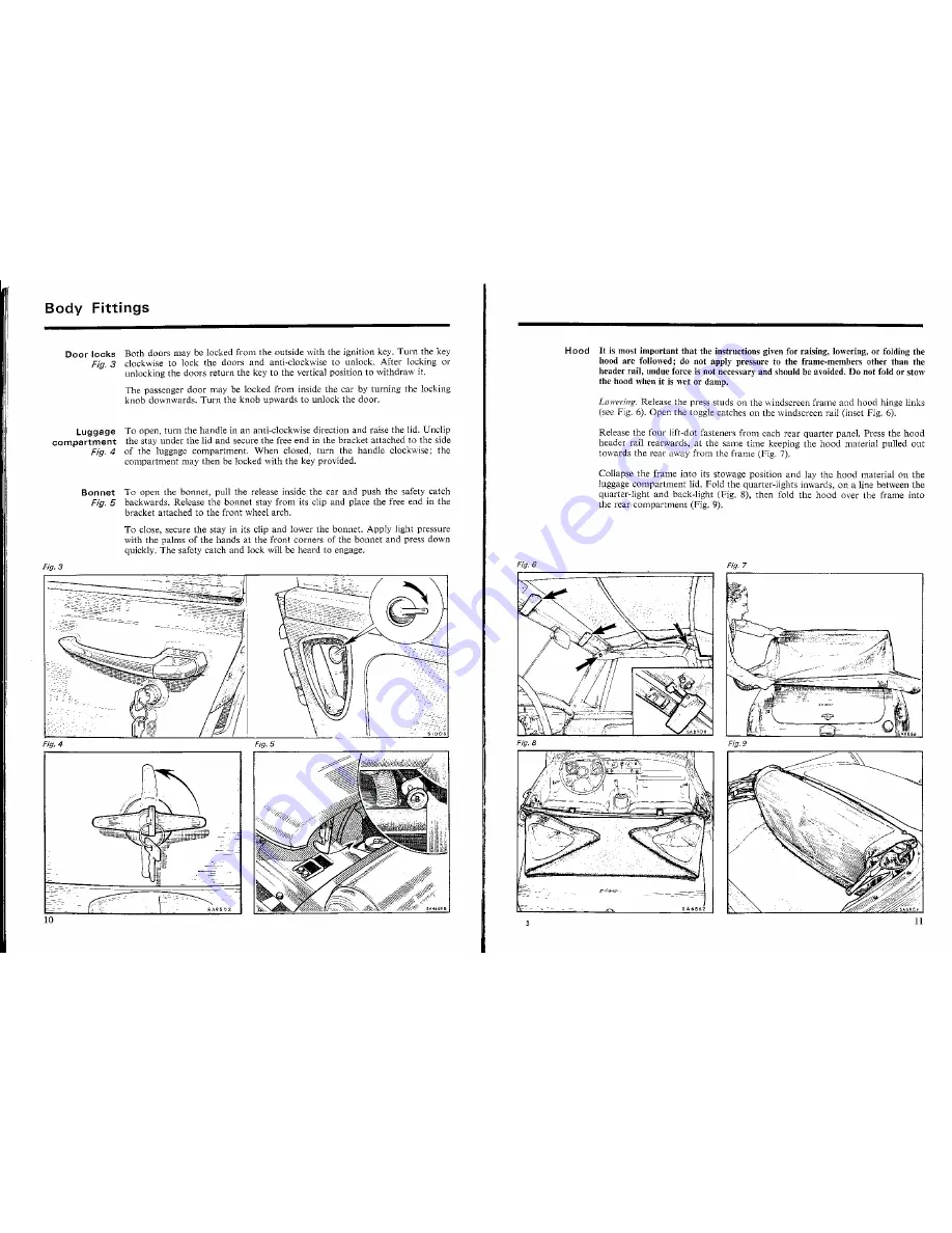 MG 1967 Midget Mark III Handbook Download Page 7