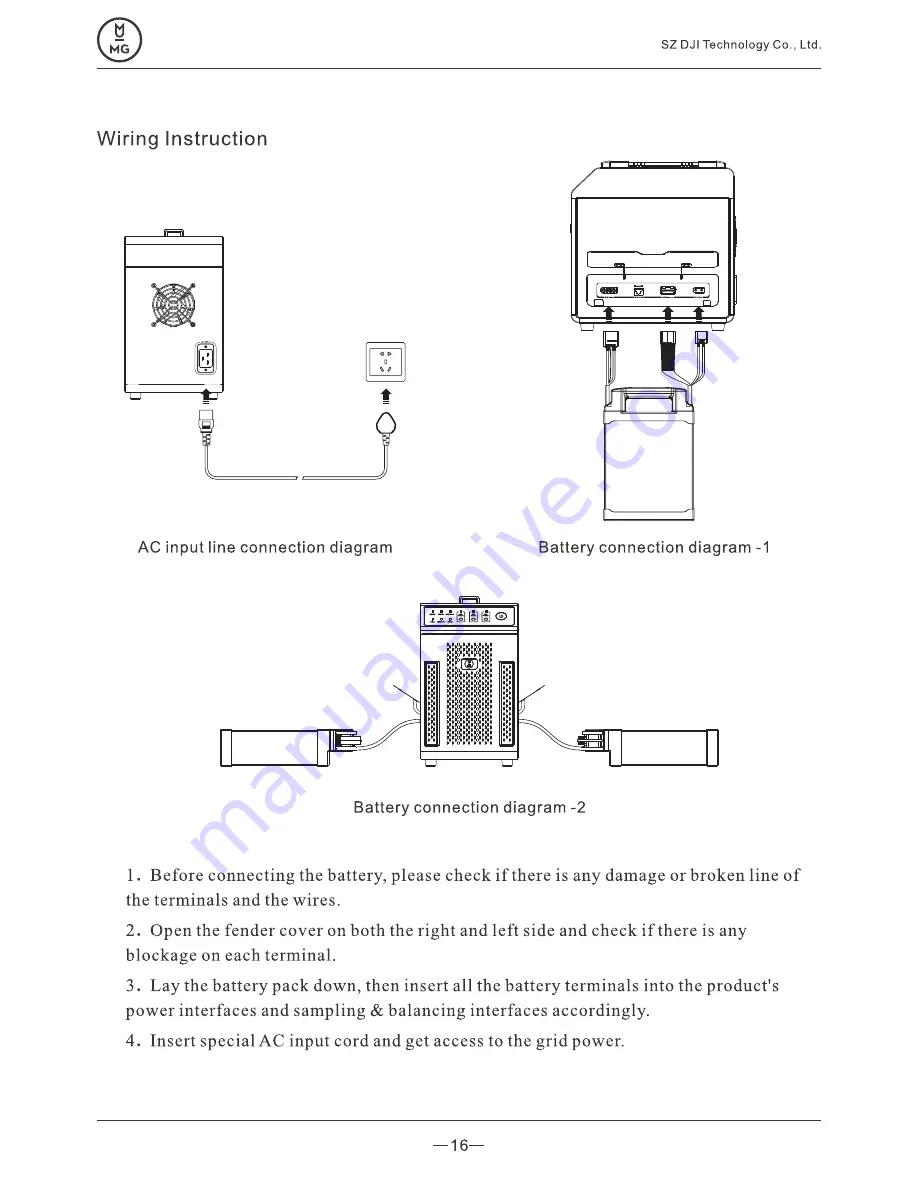 MG C03048D Instruction Manual Download Page 17