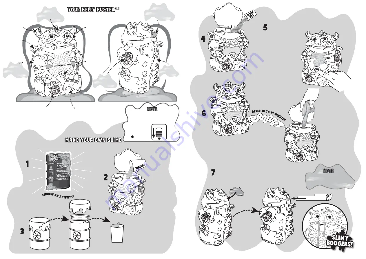 MGA Entertainment BELLY BUSTERS 559290 Manual Download Page 2