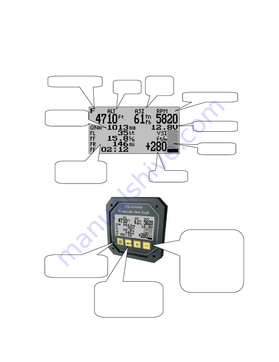 MGL Avionics Stratomaster Maxi Single Flight II Скачать руководство пользователя страница 3