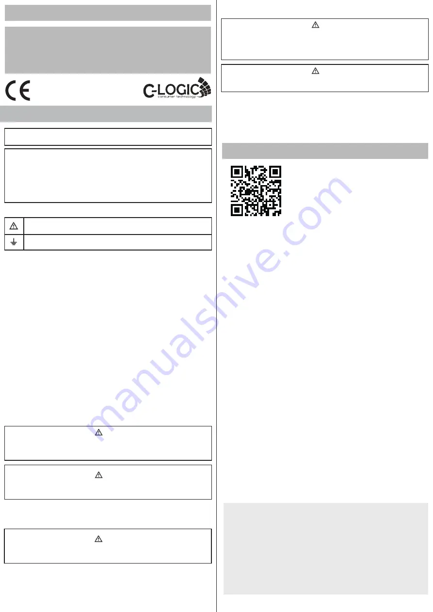 Mgl C-LOGIC 25 Instruction Manual Download Page 1