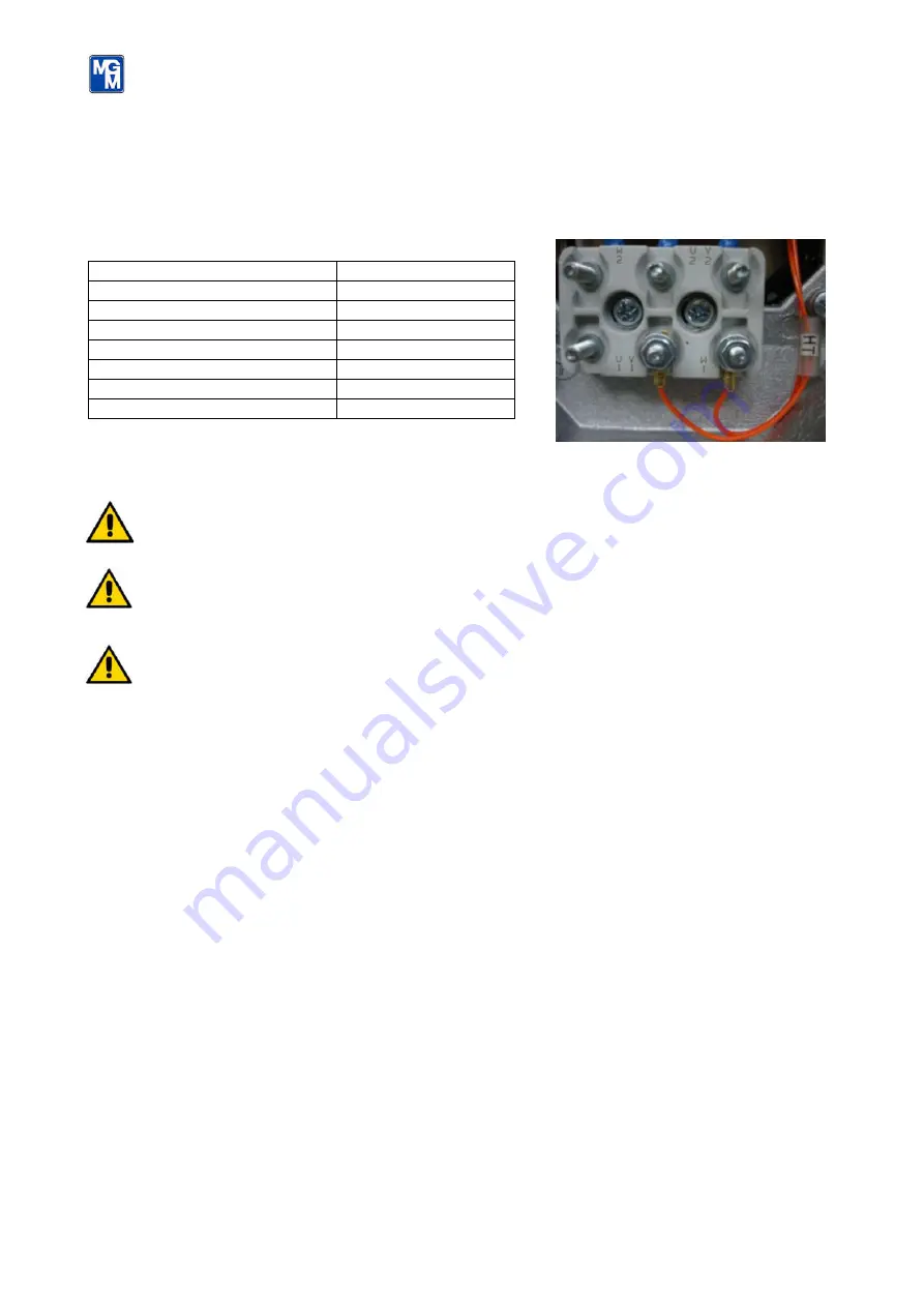 MGM BAH 80-112 Series Скачать руководство пользователя страница 10