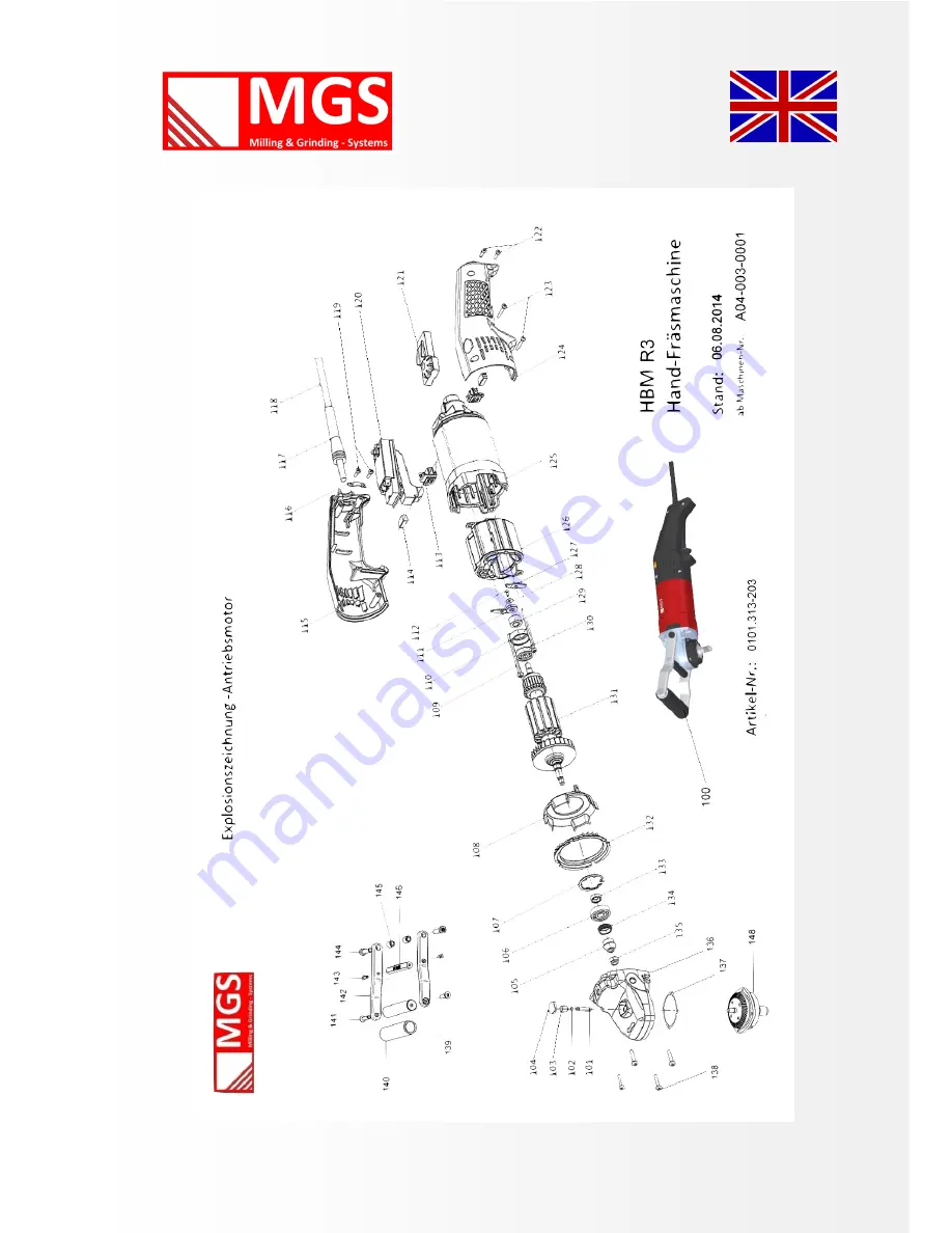 MGS HBM R3 Operating Manual Download Page 36