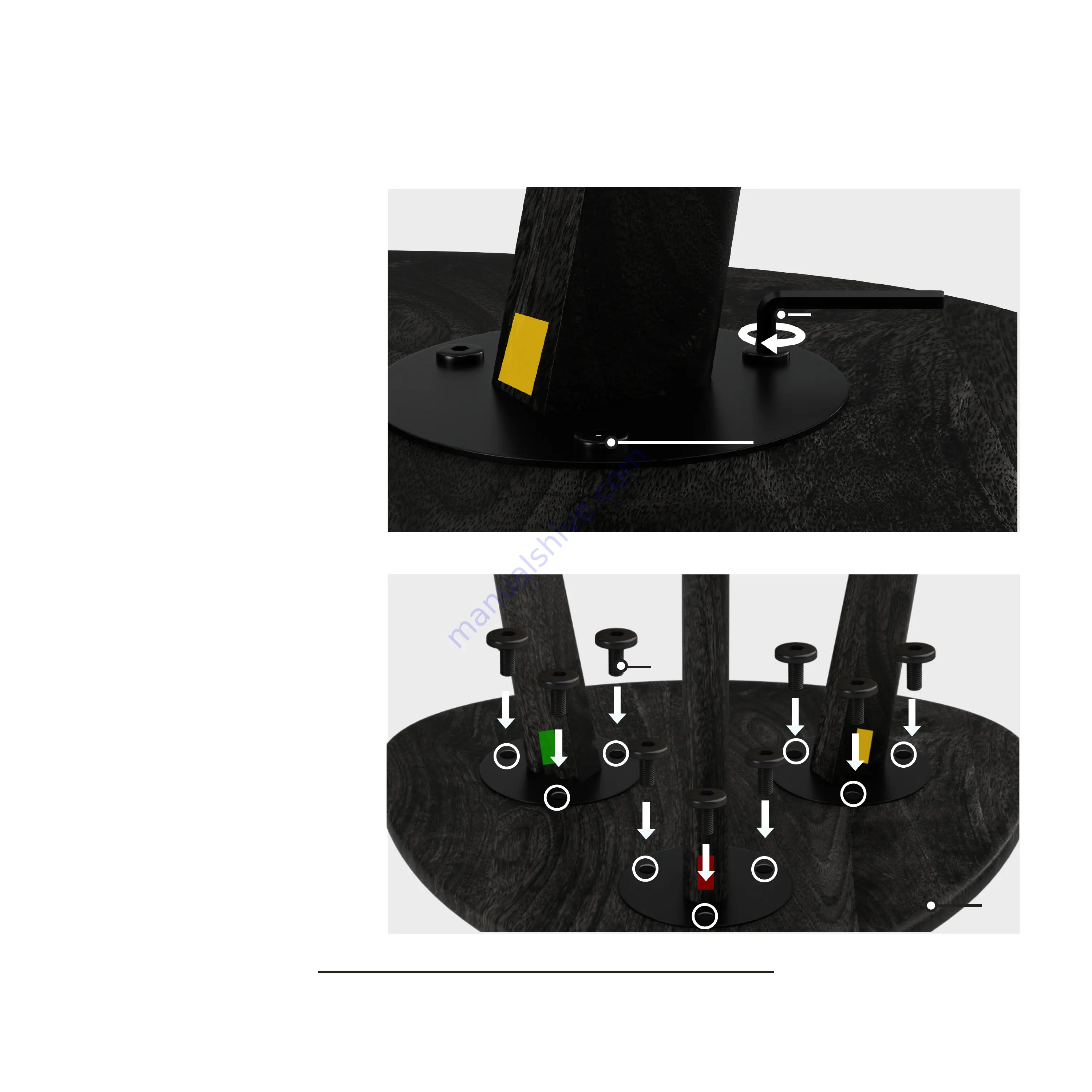 MH LONDON MH-TB-875 Assembly Instructions Manual Download Page 5