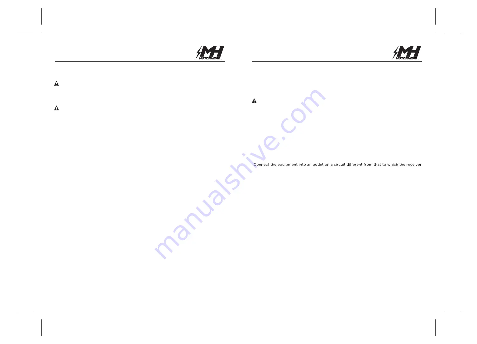 MH MH-03-D-B1-0-1 Instruction Manual Download Page 5