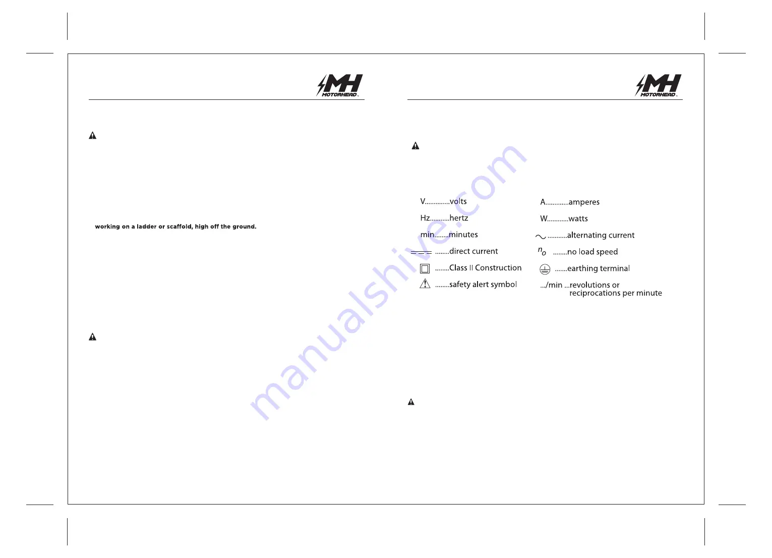 MH MH-03-D-B1-0-1 Instruction Manual Download Page 6