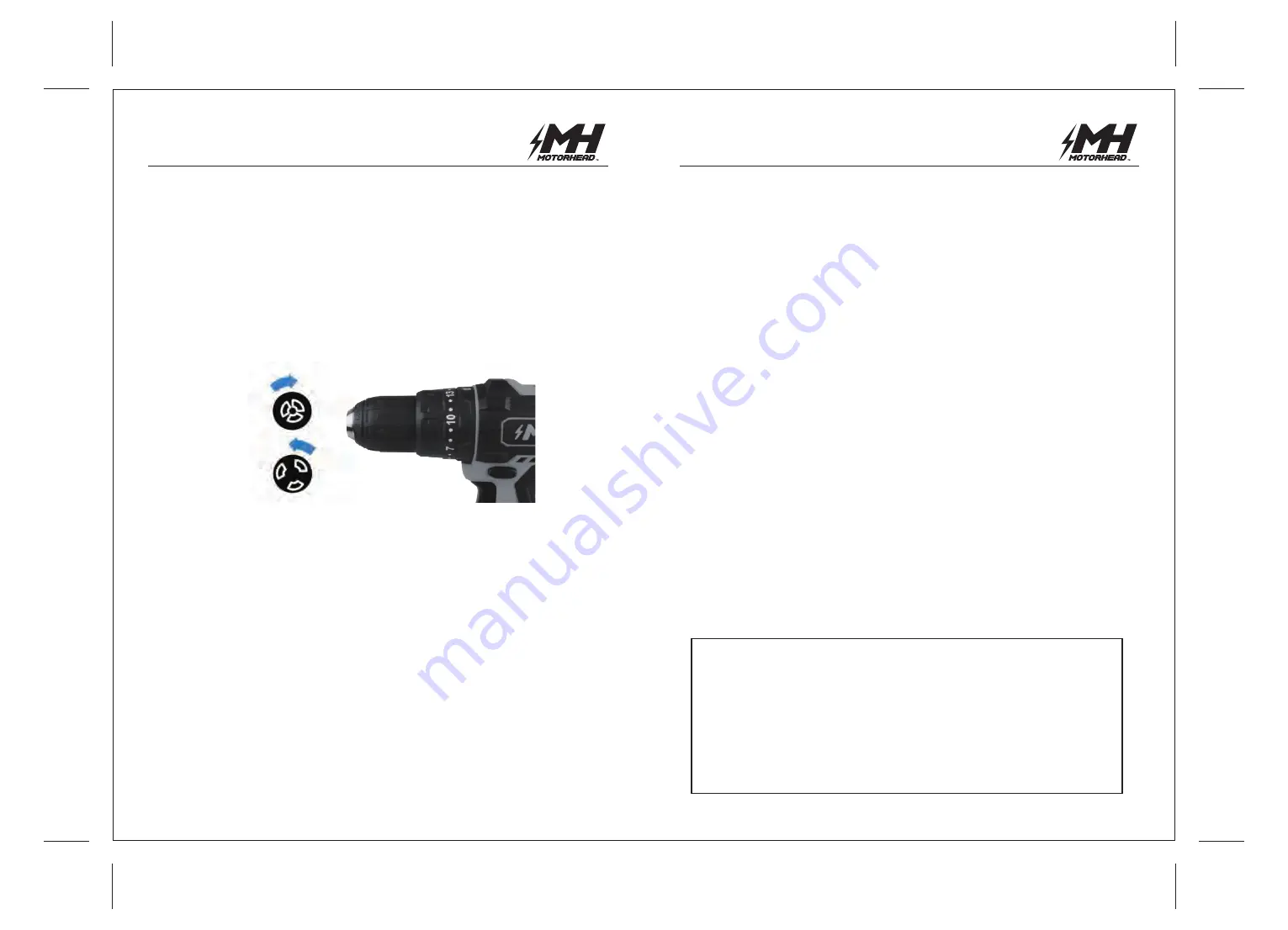 MH MH-03-D-B1-0-1 Instruction Manual Download Page 19