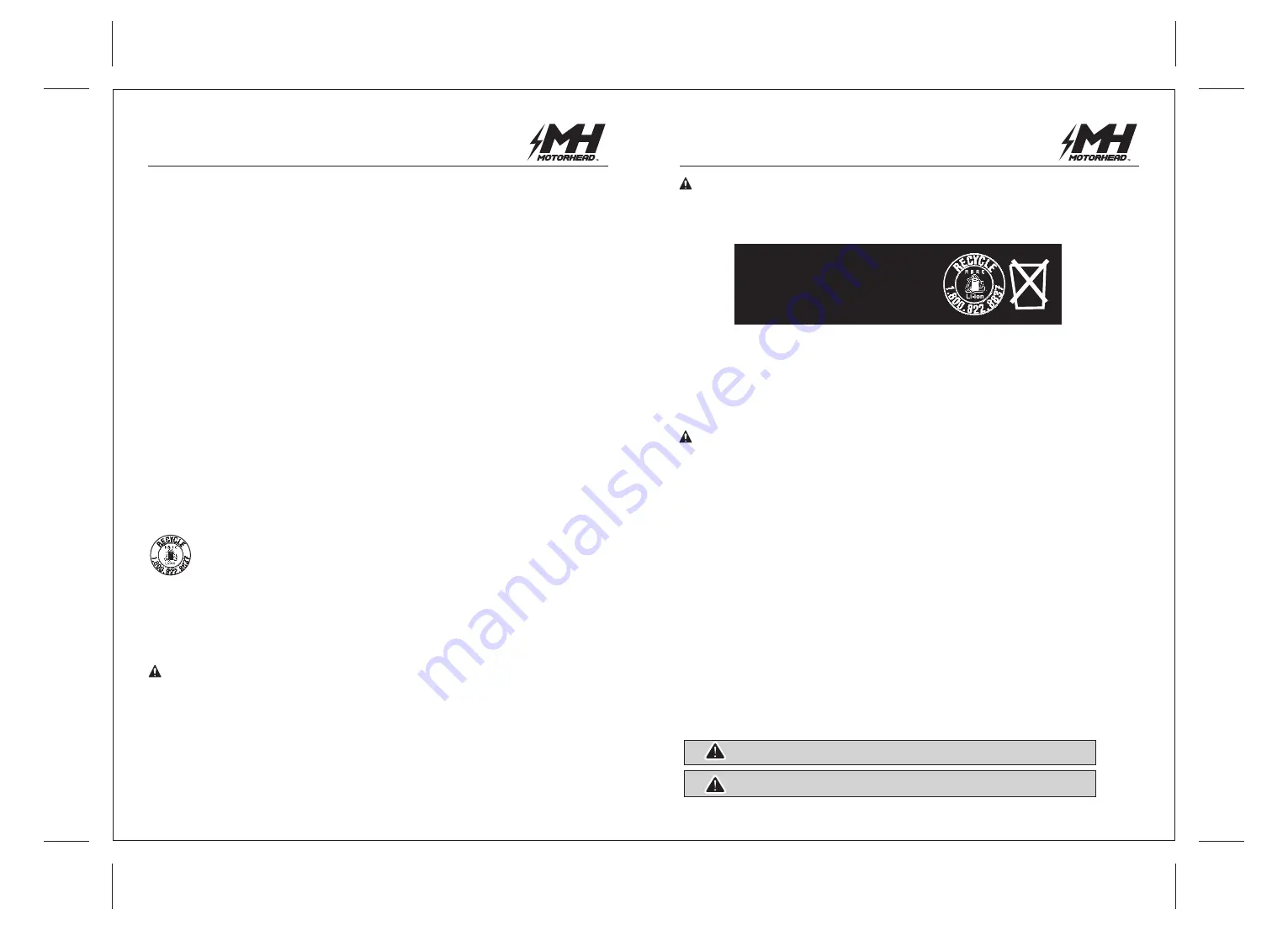 MH MH-03-D-B1-0-1 Instruction Manual Download Page 20