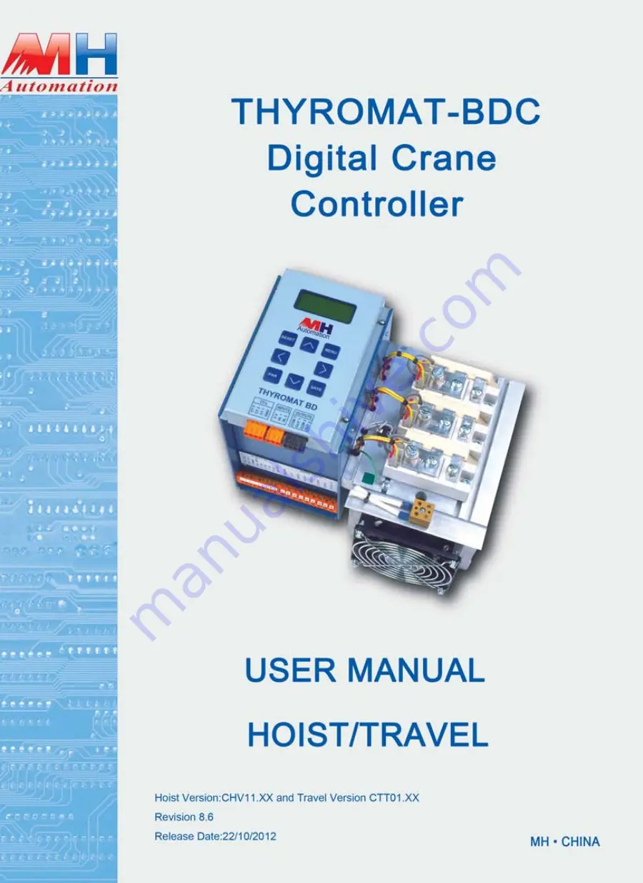 MH THYROMAT-BDC User Manual Download Page 1