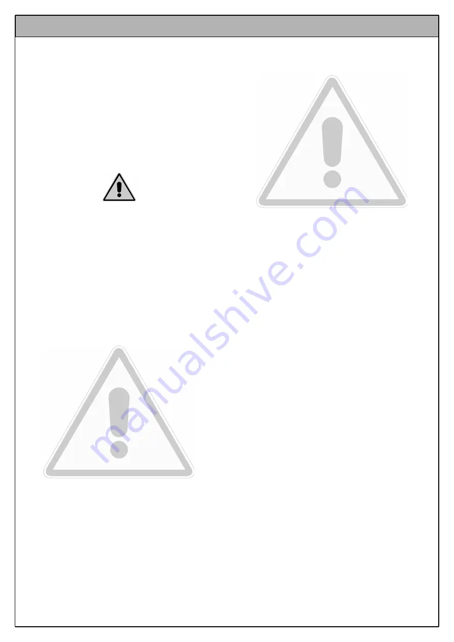 Mhouse GD0 Installation Instructions And Warnings Download Page 3