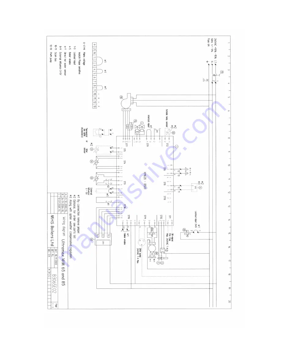 MHS Boilers Ultramax WM 100 Operating & Maintenance Manual Download Page 47