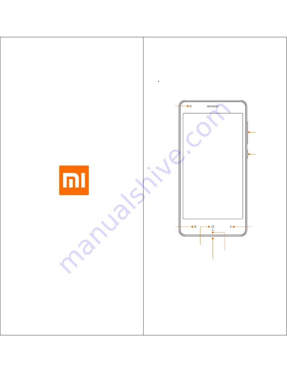 Mi REDMI 2 User Manual Download Page 1