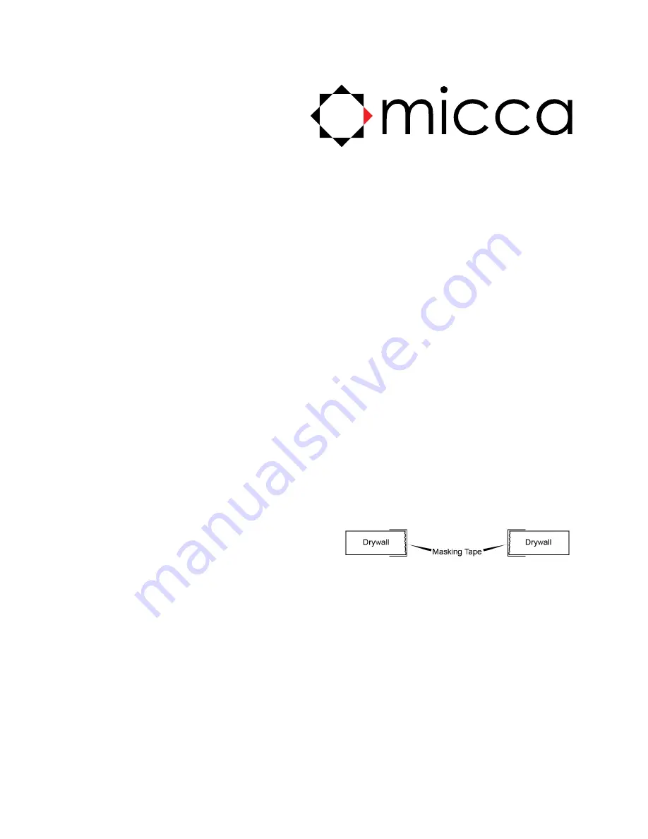 Micca C-8C Installation Manual Download Page 1