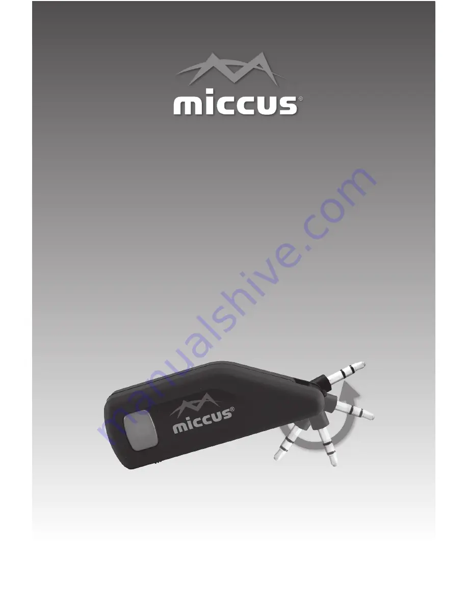 Miccus Swivel Jack RTX MSMSH-50 Скачать руководство пользователя страница 1