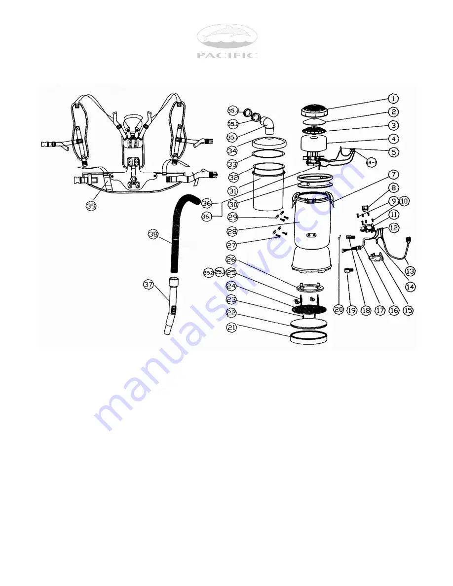 Michco Arrow Backpack Vacuum Manual Download Page 9