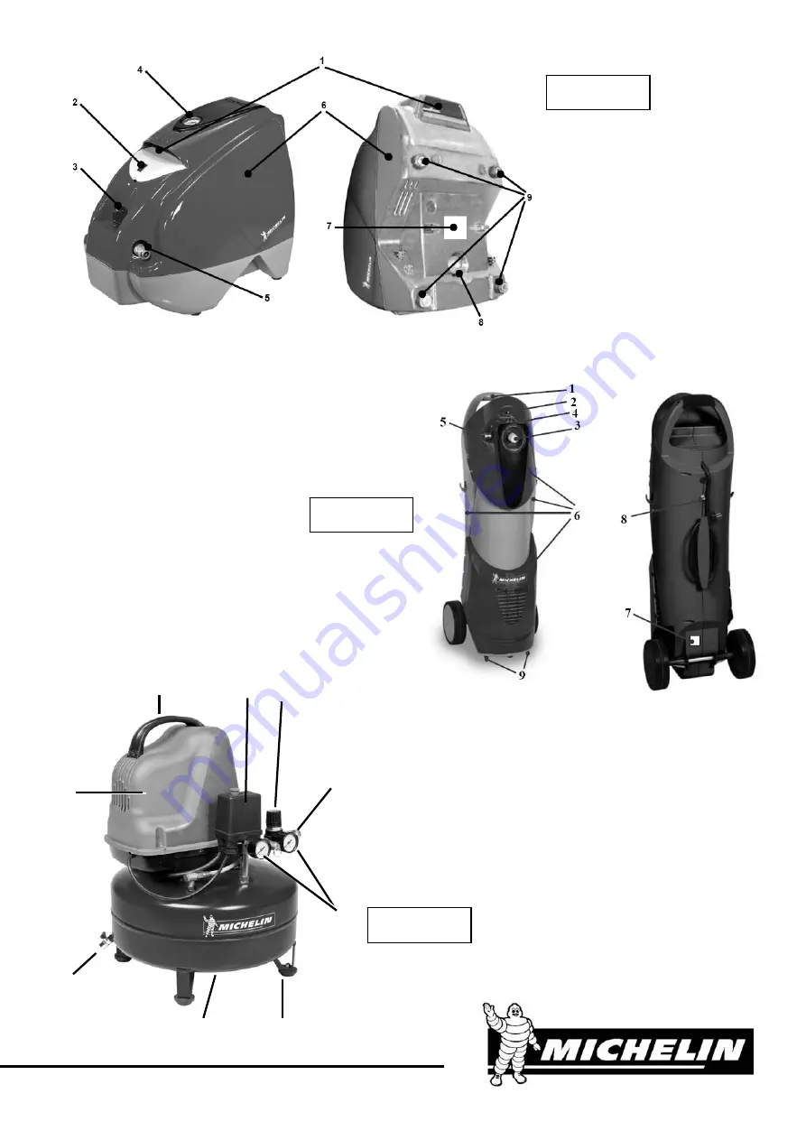 Michelin CA-MCX6U Instruction Manual And Safety Instructions Download Page 5