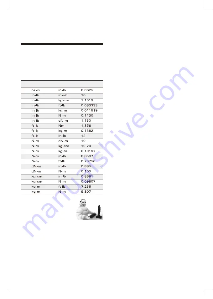 Michelin MTW-210 Скачать руководство пользователя страница 26