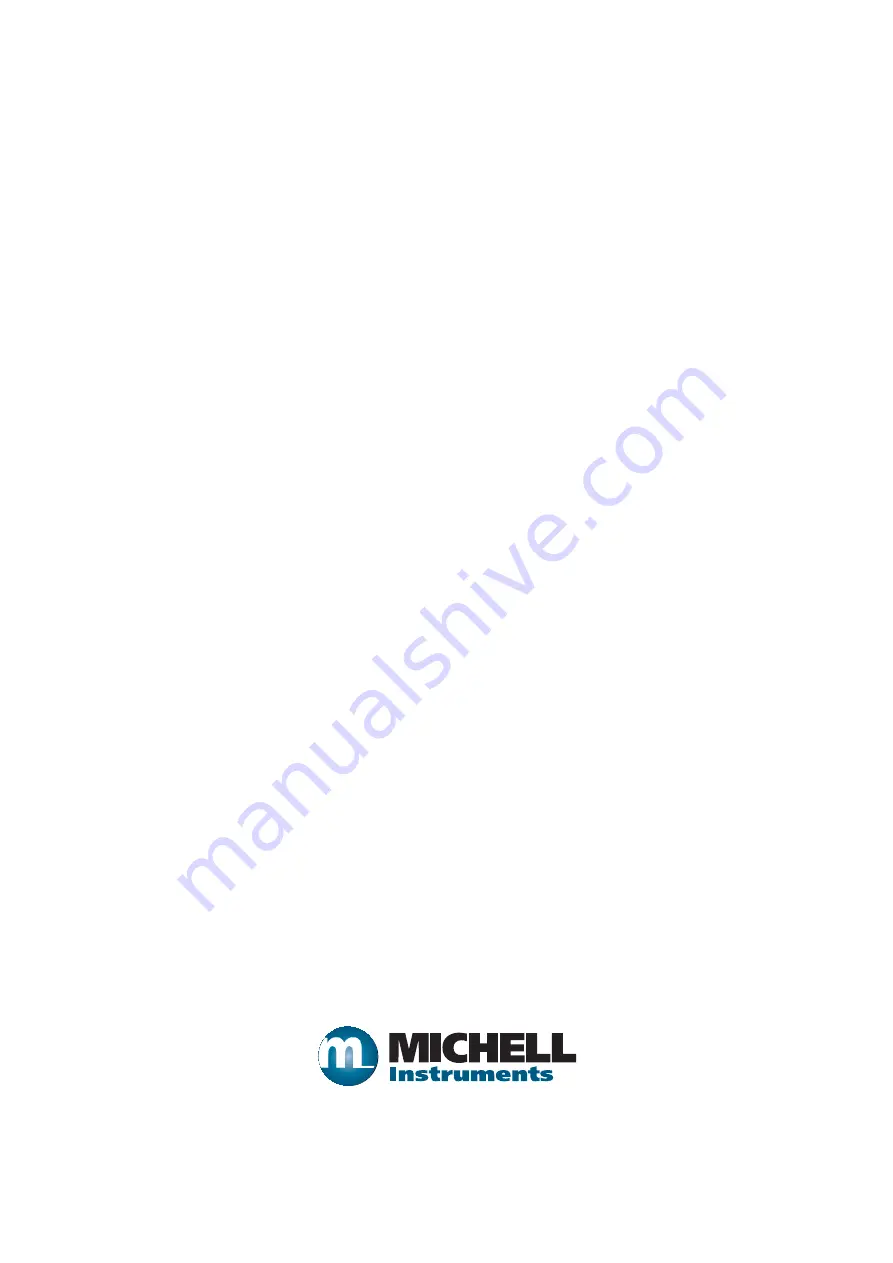 Michell Instruments S904 User Manual Download Page 60