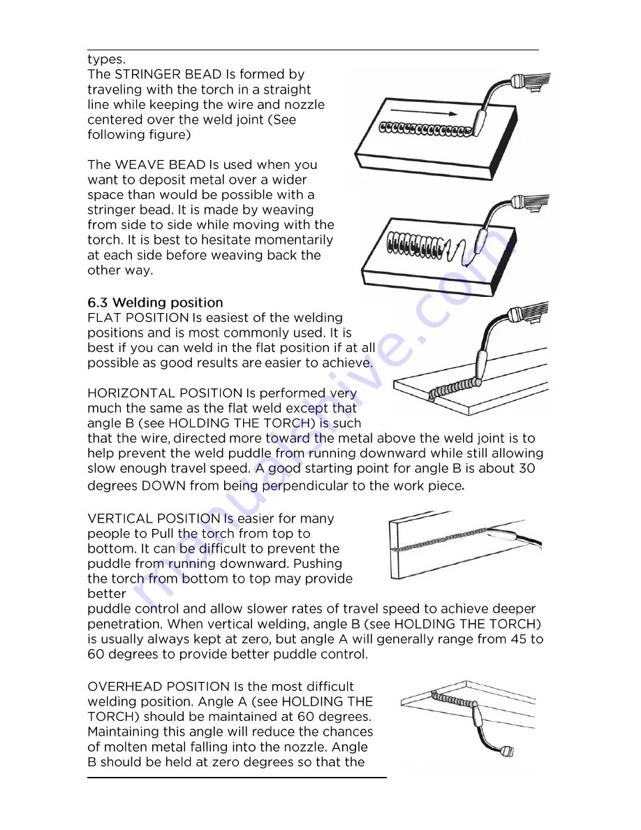 Michigan Welding MULTI200 Operating Instructions Manual Download Page 20