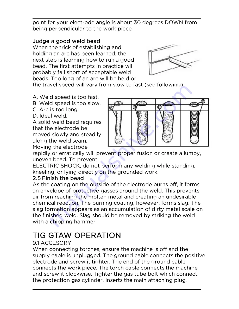 Michigan Welding MULTI200 Скачать руководство пользователя страница 26