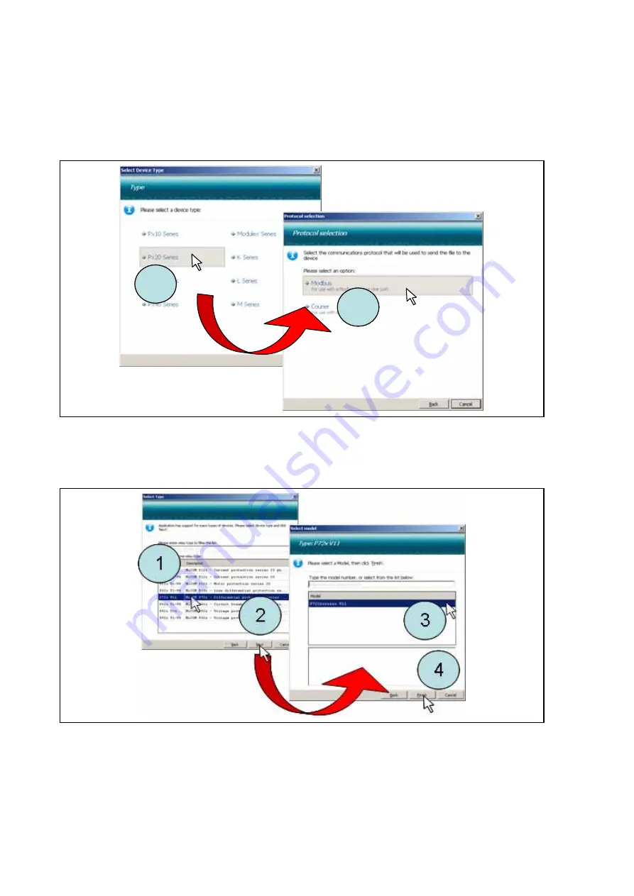 Micom P721 Technical Manual Download Page 128