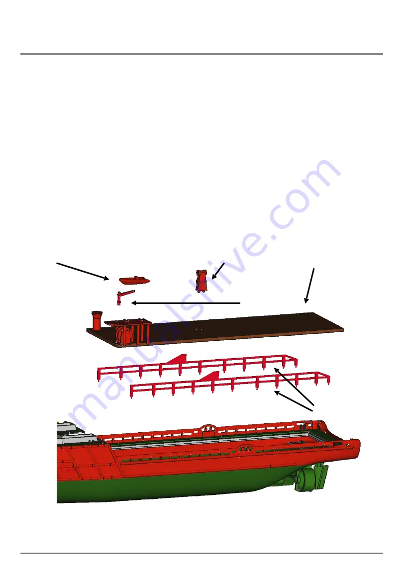 Micro Boat Hobby AHTS Granit Assembly Instructions Manual Download Page 11