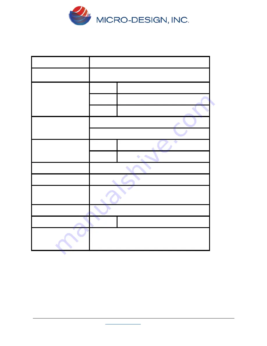 MICRO-DESIGN StarPin-C Operator'S Manual Download Page 4