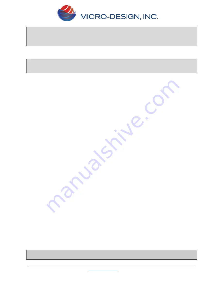 MICRO-DESIGN StarPin-C Operator'S Manual Download Page 10