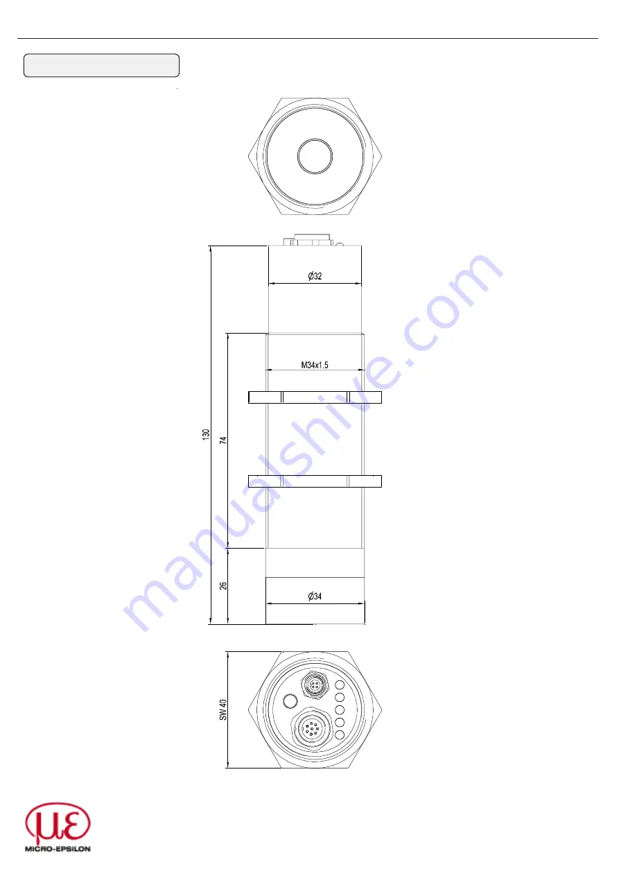 MICRO-EPSILON colorSENSOR OT Series Скачать руководство пользователя страница 3