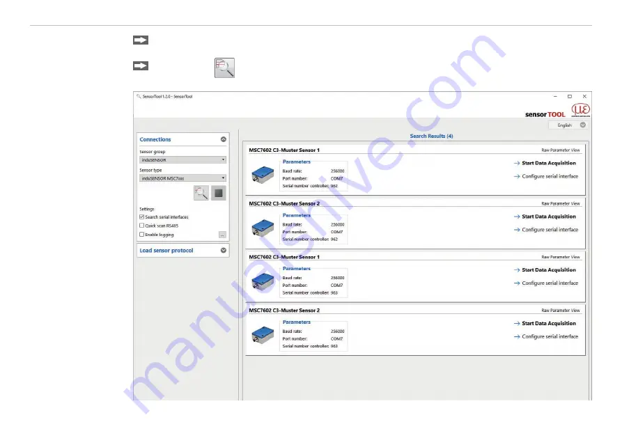 MICRO-EPSILON induSENSOR MSC7602 Operating Instructions Manual Download Page 70