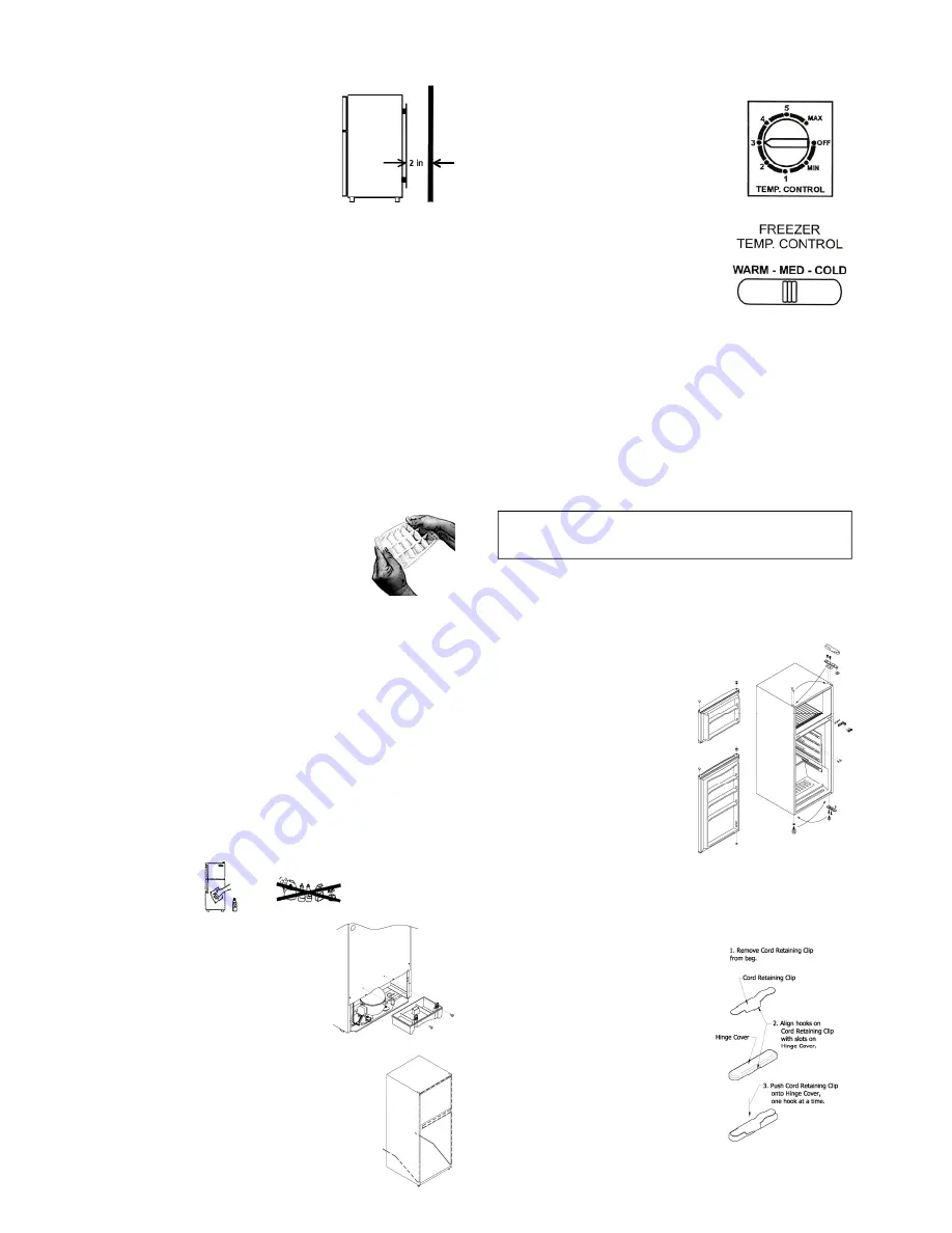 Micro fridge 4.8MF4R, 4.8RMF4R, 4.8LMF4R Скачать руководство пользователя страница 2