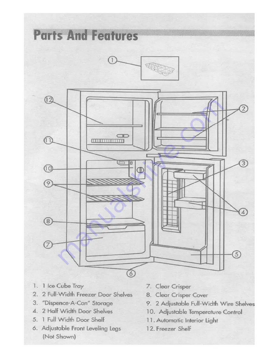 Micro fridge MHR-5 Скачать руководство пользователя страница 5