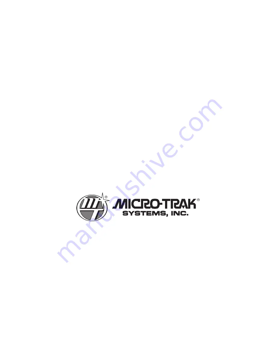 micro-trak MT-3405  LR F Reference Manual Download Page 44