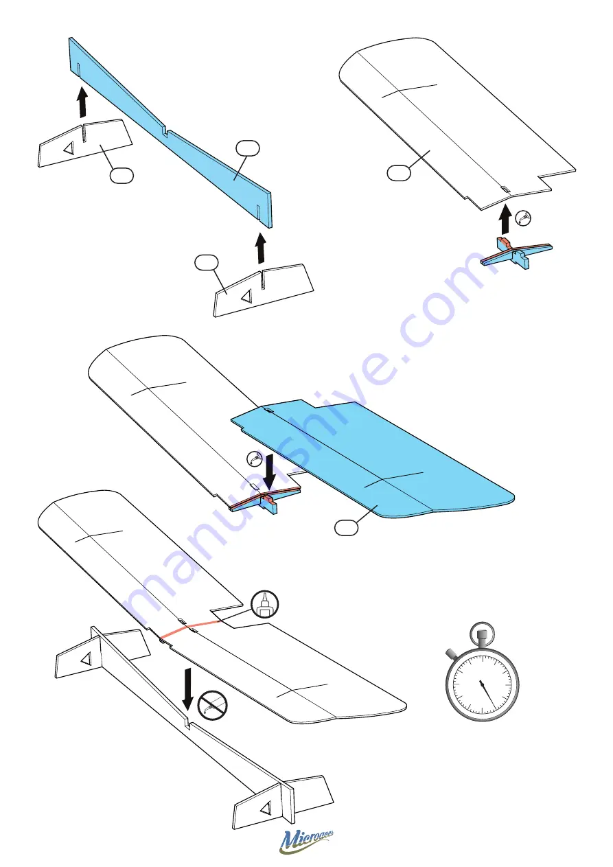 Microaces Sopwith F.1 Camel Скачать руководство пользователя страница 16