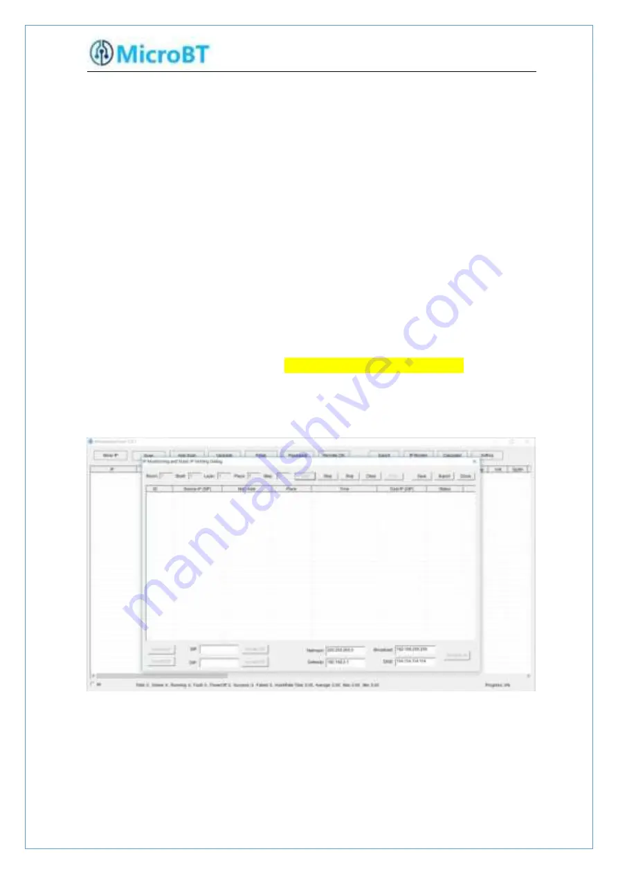 MicroBT WhatsMiner M10S Operation Manual Download Page 14