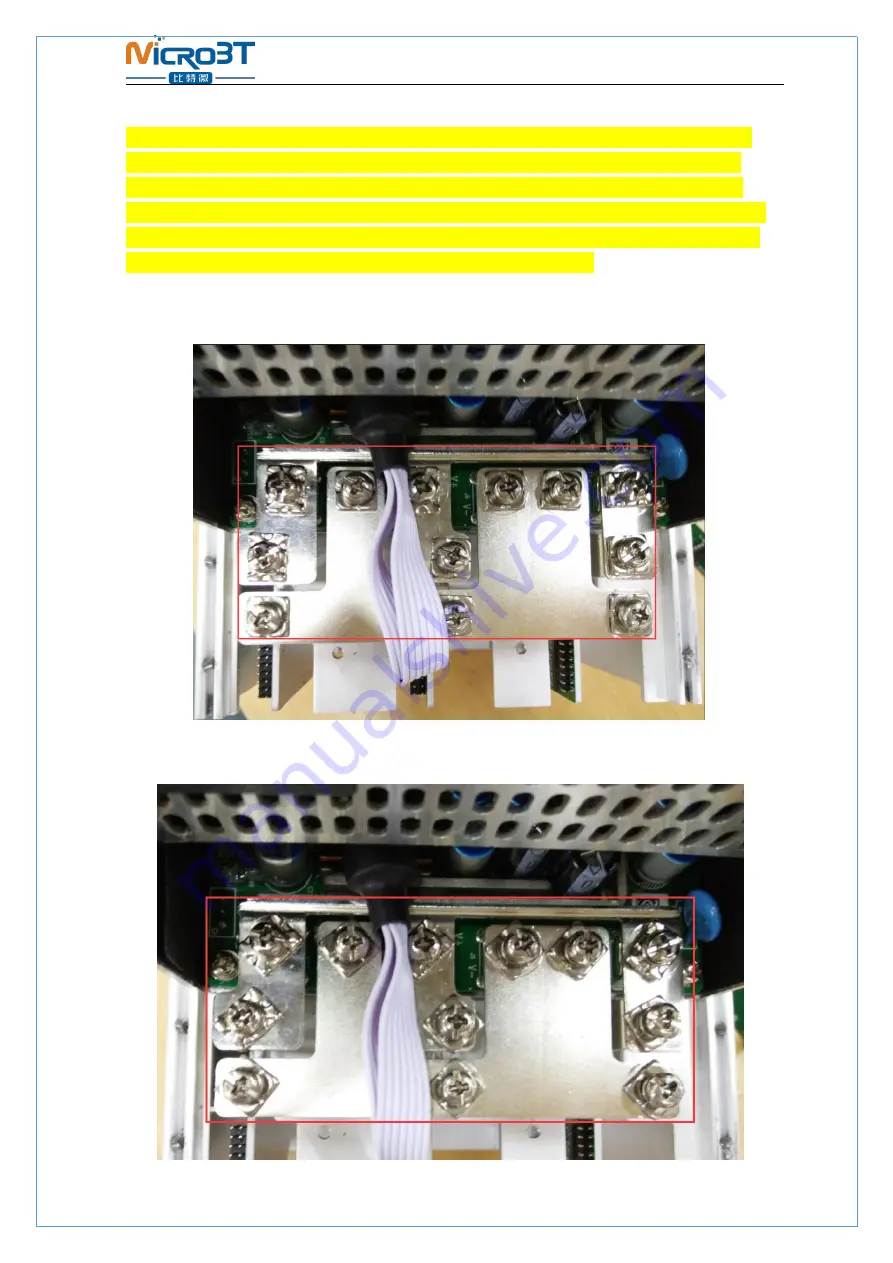 MicroBT WhatsMiner M20S Operation Manual Download Page 9