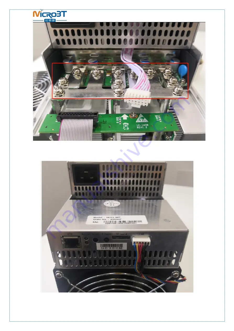 MicroBT WhatsMiner M20S Operation Manual Download Page 32