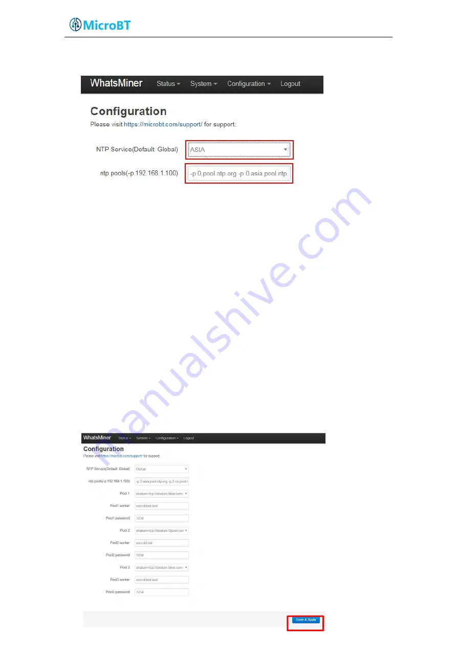 MicroBT WhatsMiner M3 Operating Manual Download Page 13