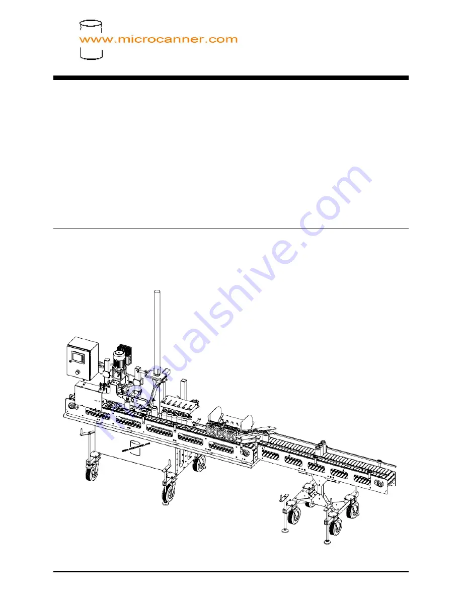 Microcanner MC202 Operating Instructions Manual Download Page 1